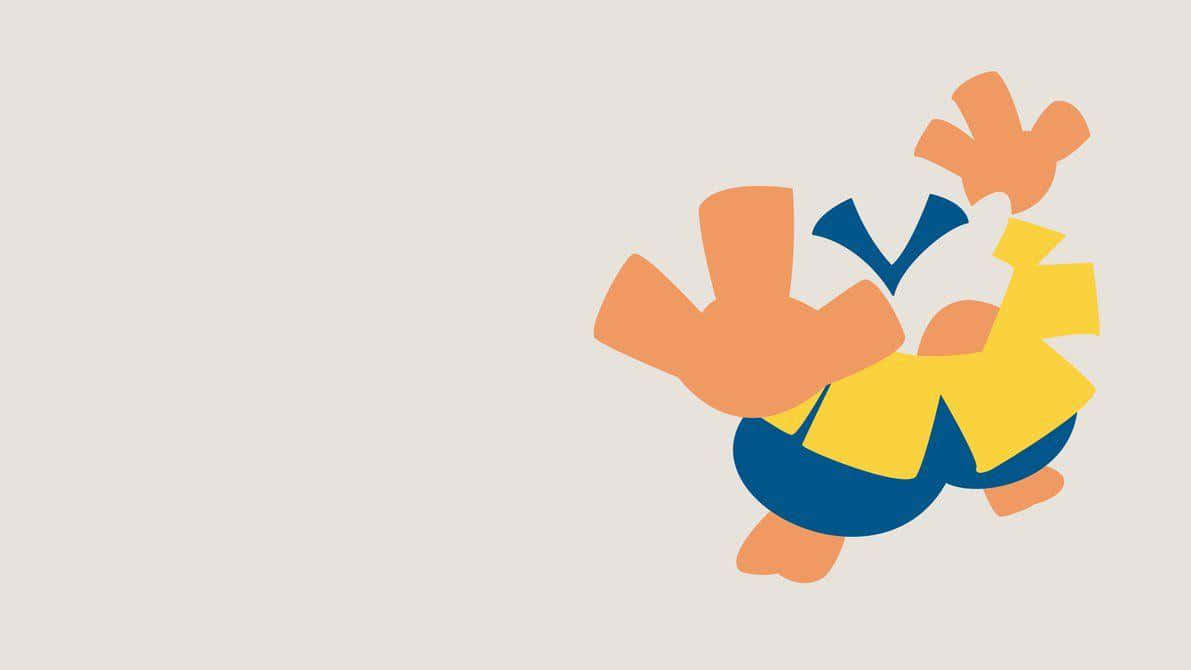 Minimalist Posing Hariyama Background