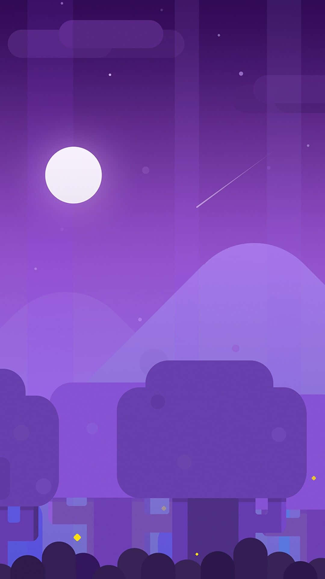 Minimalist Purple 1080 X 1920 Background