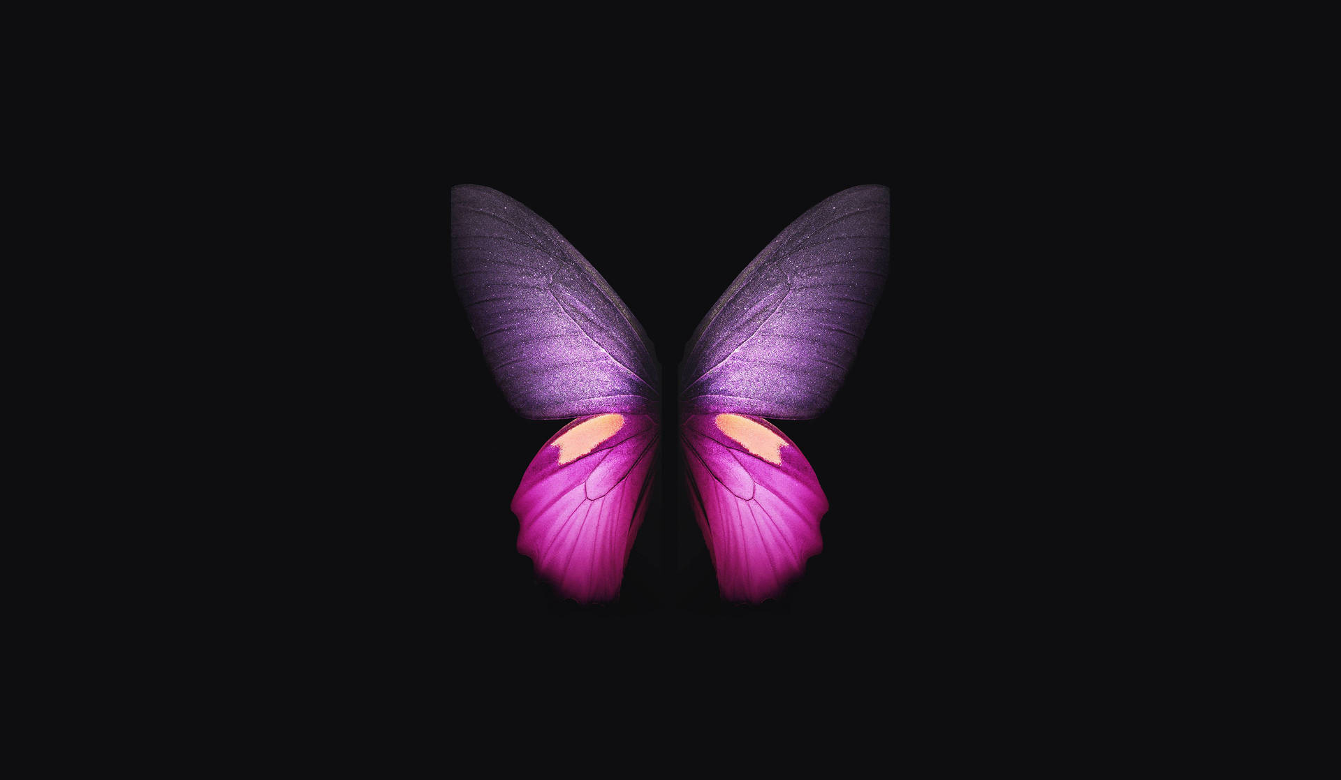 Minimalist Purple Butterfly Phone Background Background