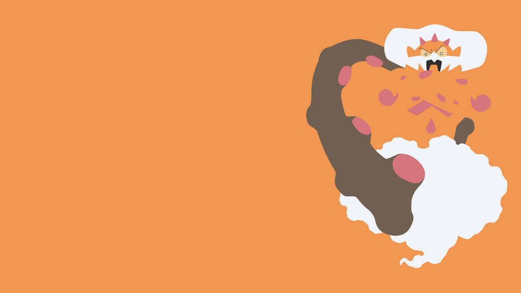 Minimalist Side Landorus Background