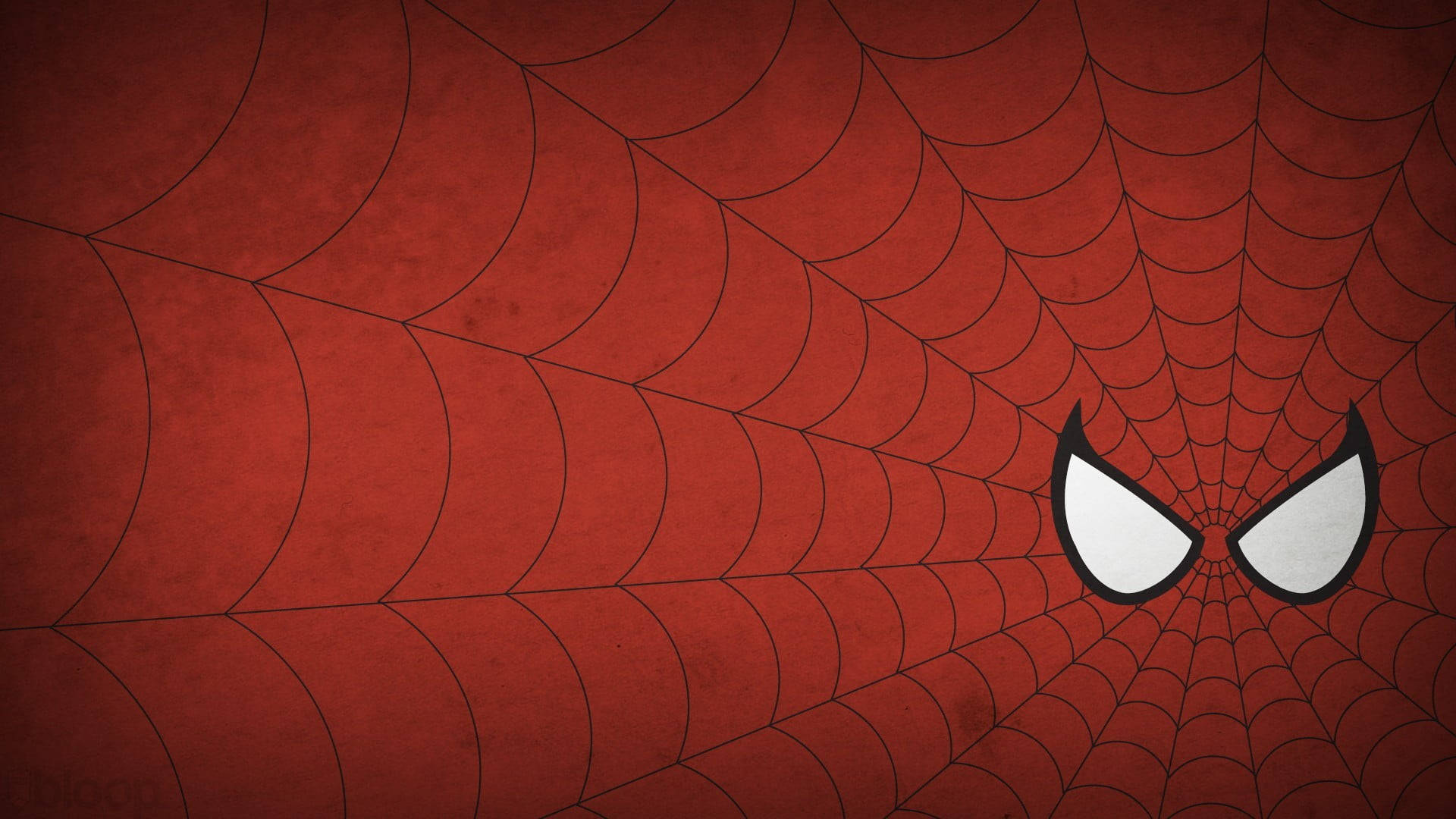 Minimalist Spider-man Background Design