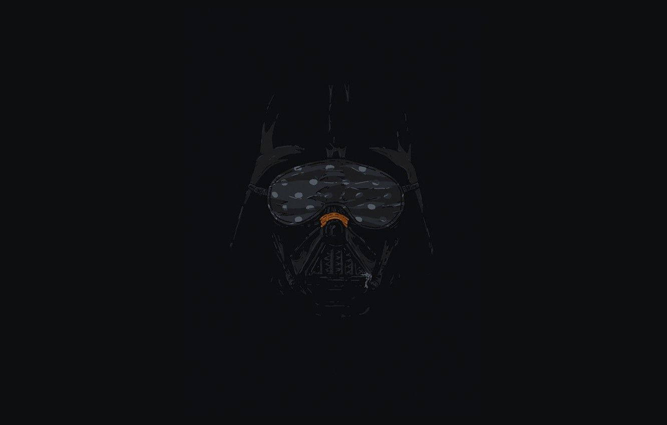 Minimalist Star Wars Dark Vader Mask