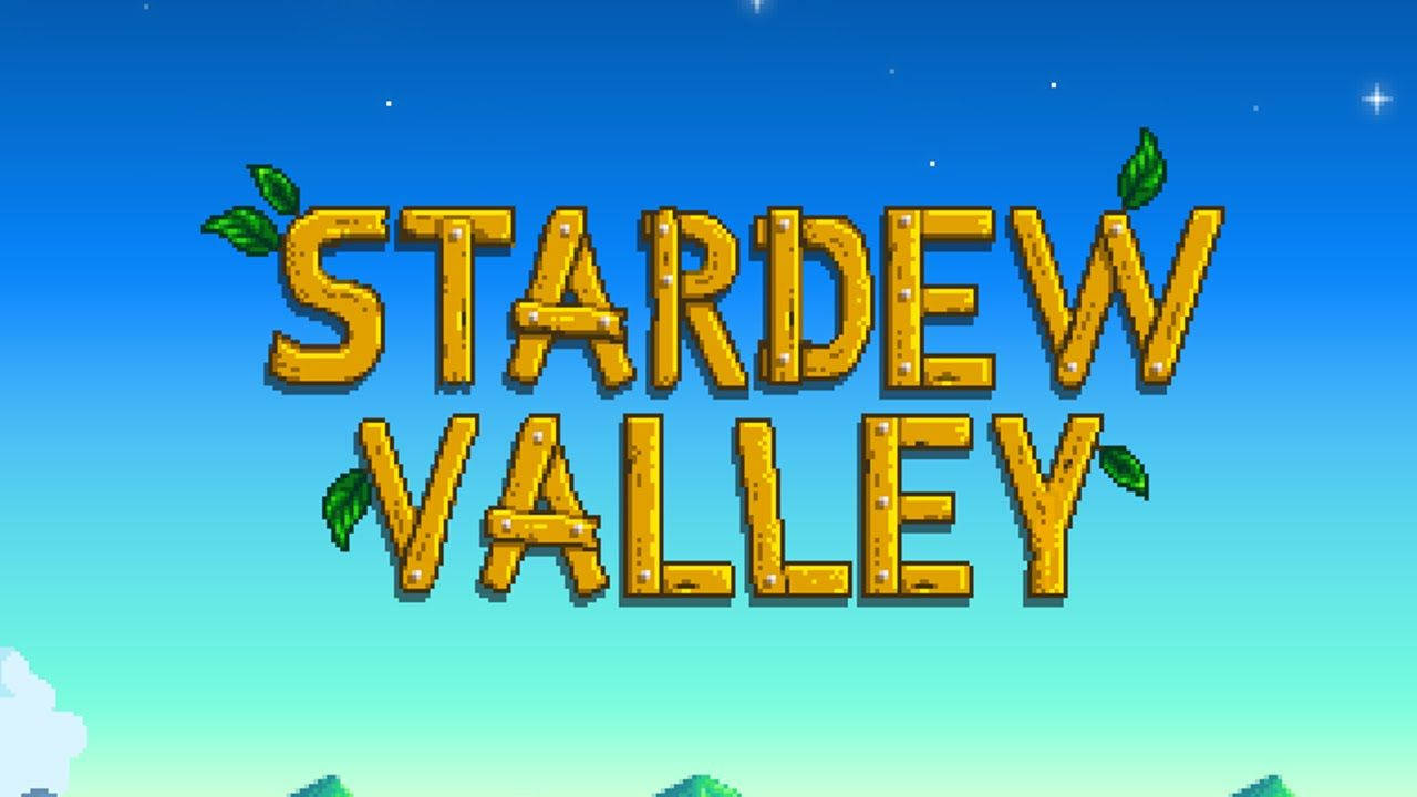 Minimalist Stardew Valley Logo Background