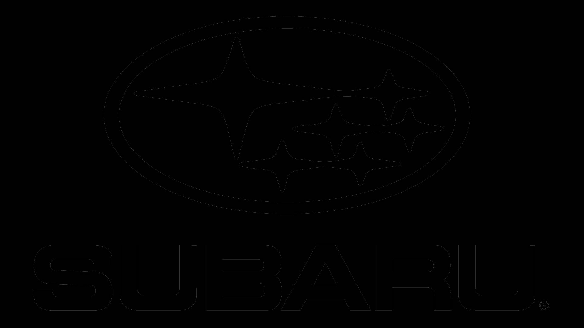 Minimalist Subaru Logo Background