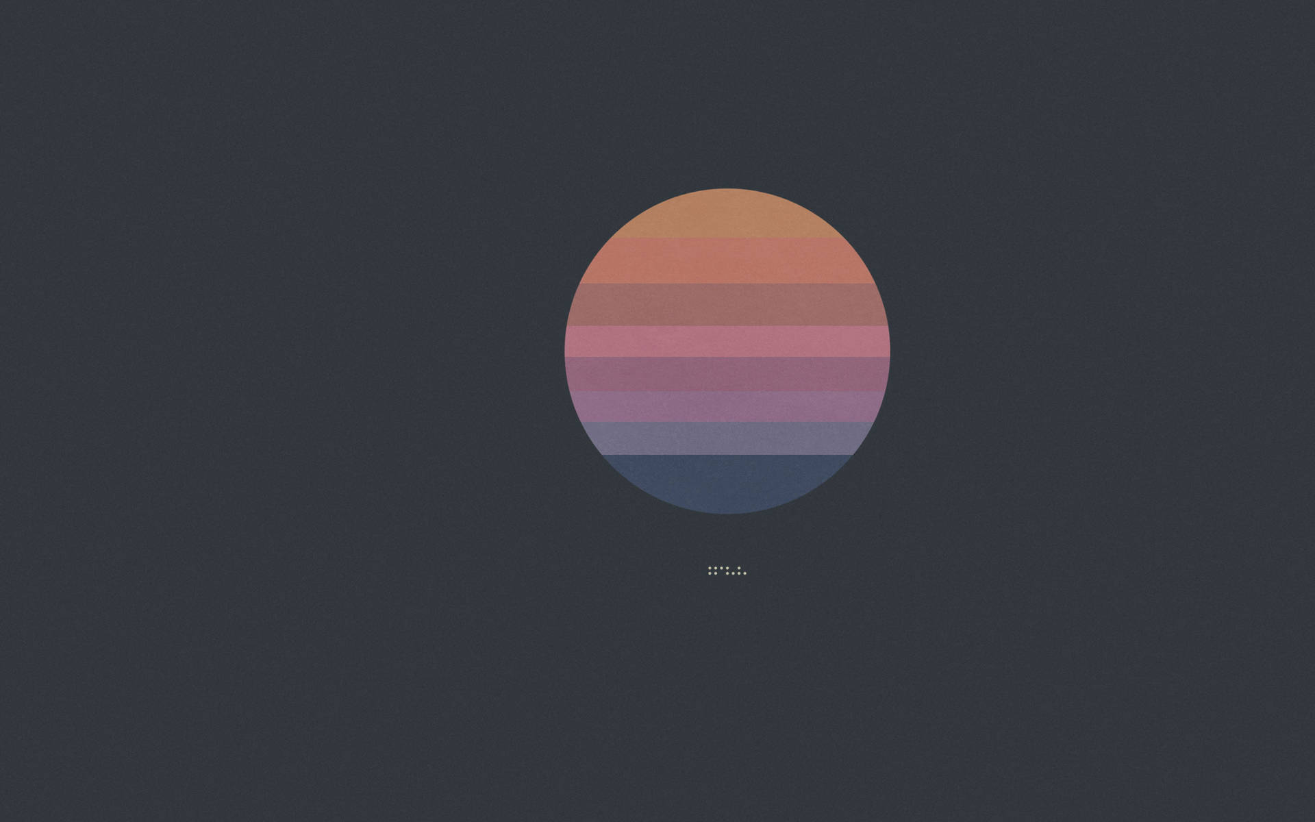 Minimalist Sun Art In Pastel Colors Background