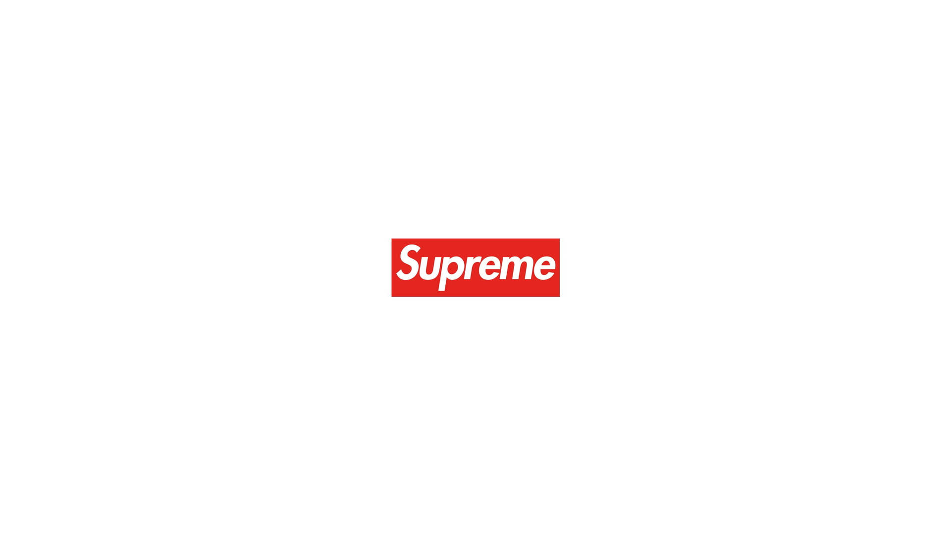 Minimalist Supreme Laptop Background