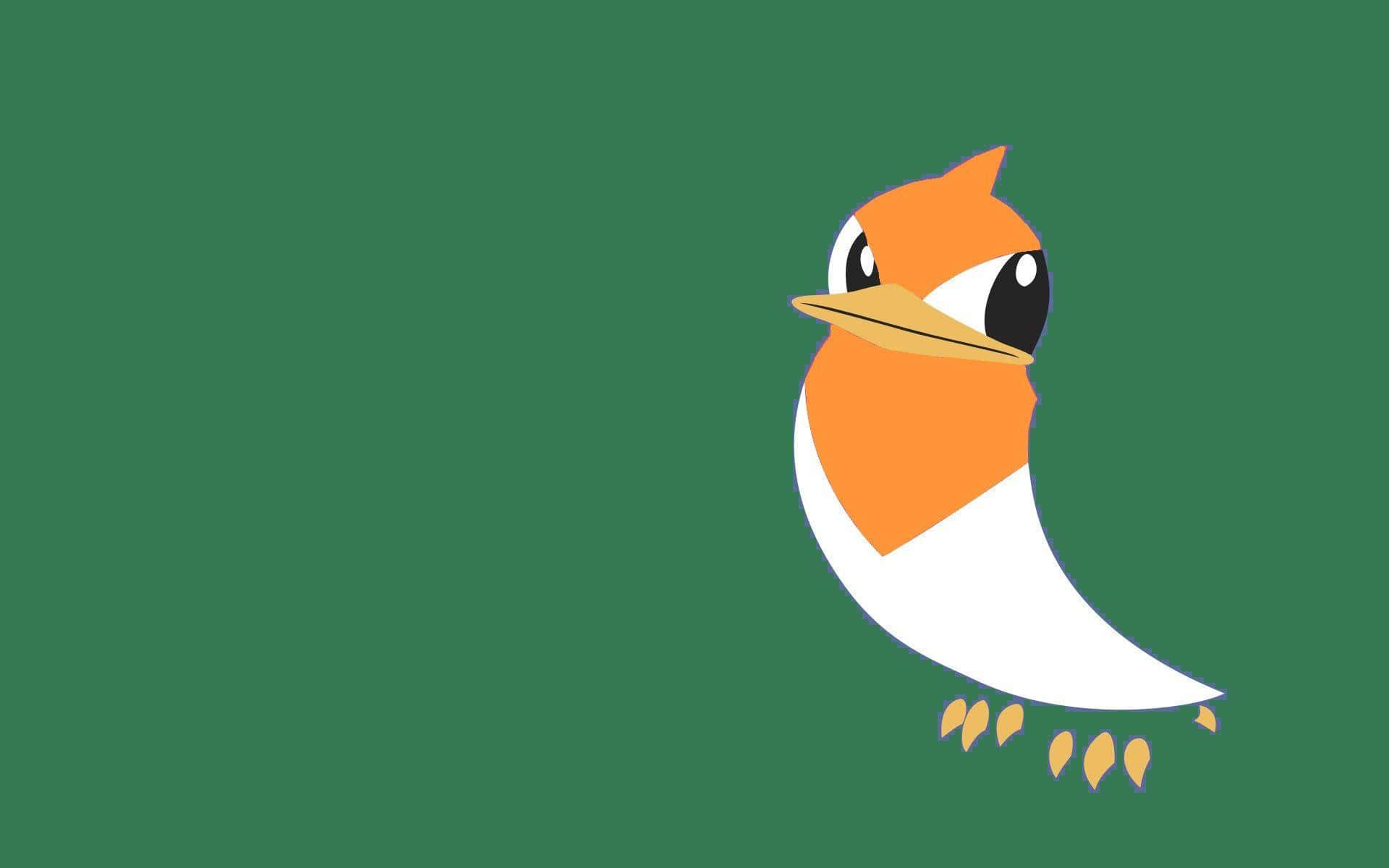 Minimalist Taillow Green Art Background