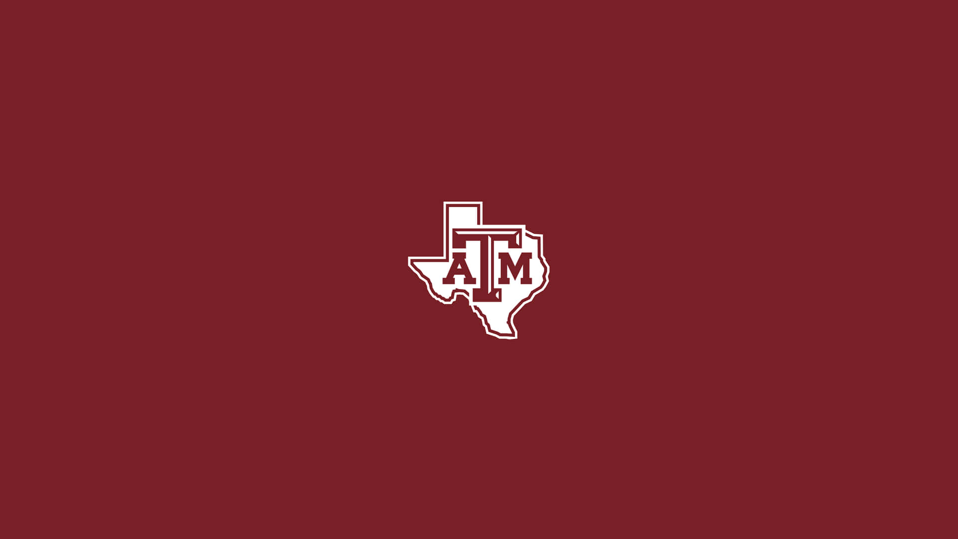 Minimalist Texas Am Logo Background