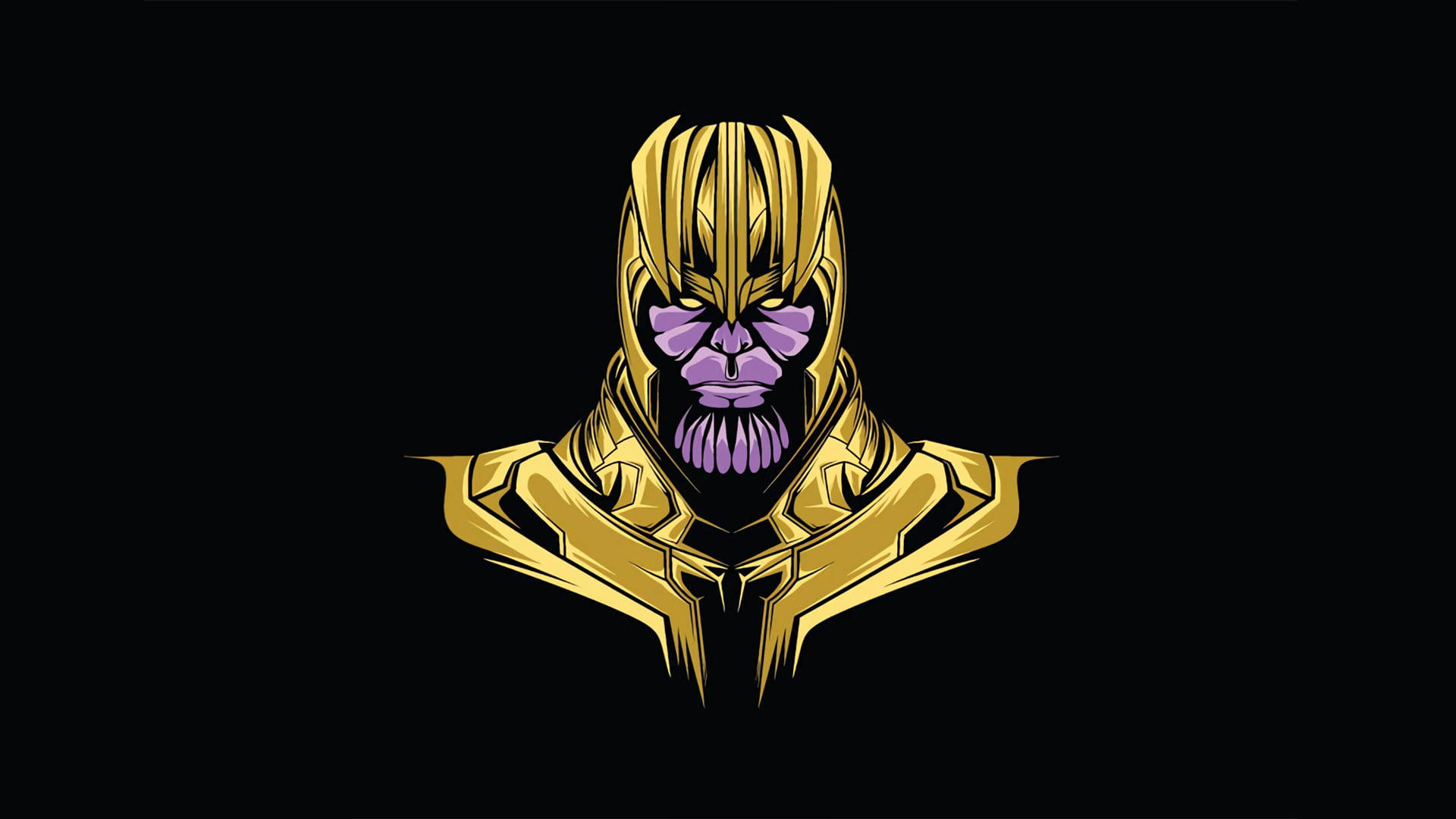 Minimalist Thanos Hd Background