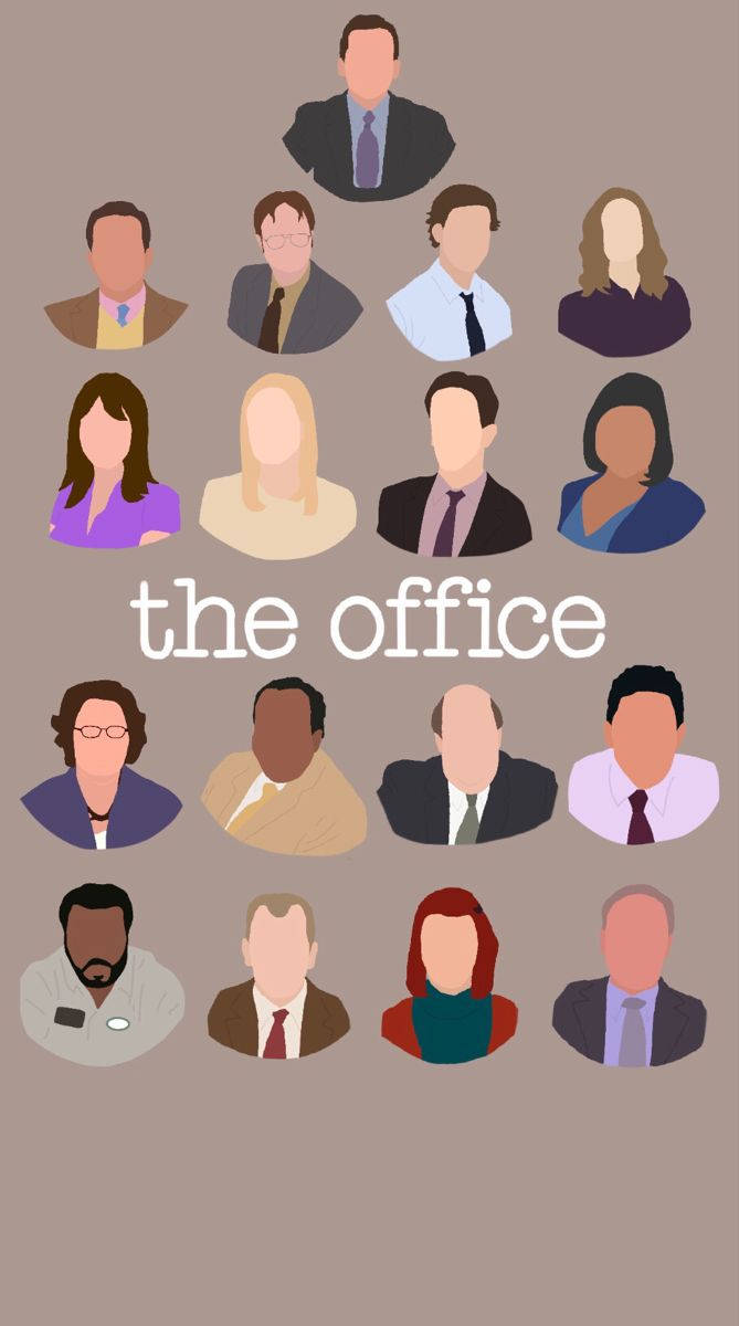 Minimalist The Office Iphone Background