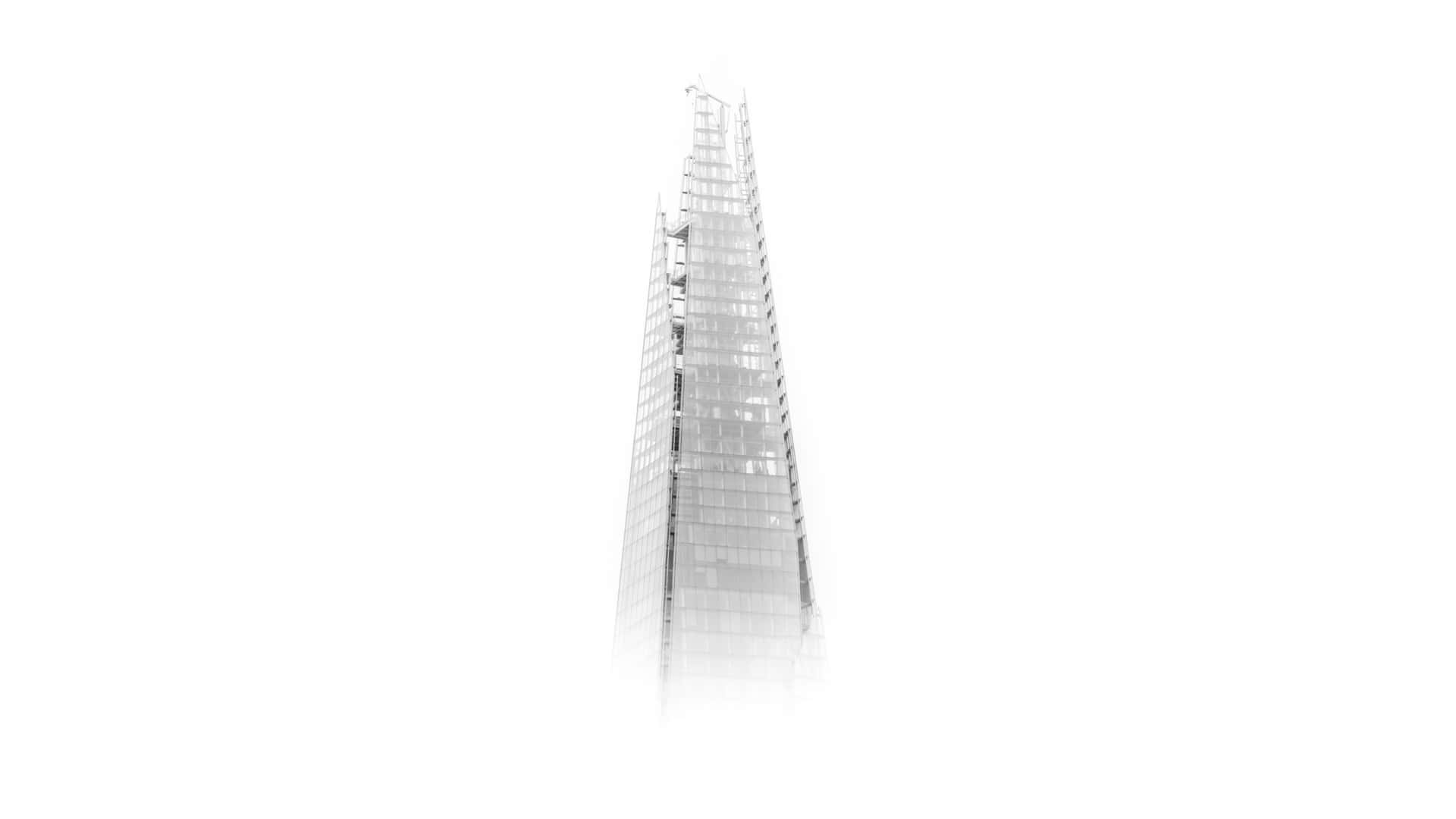 Minimalist The Shard Artwork Background