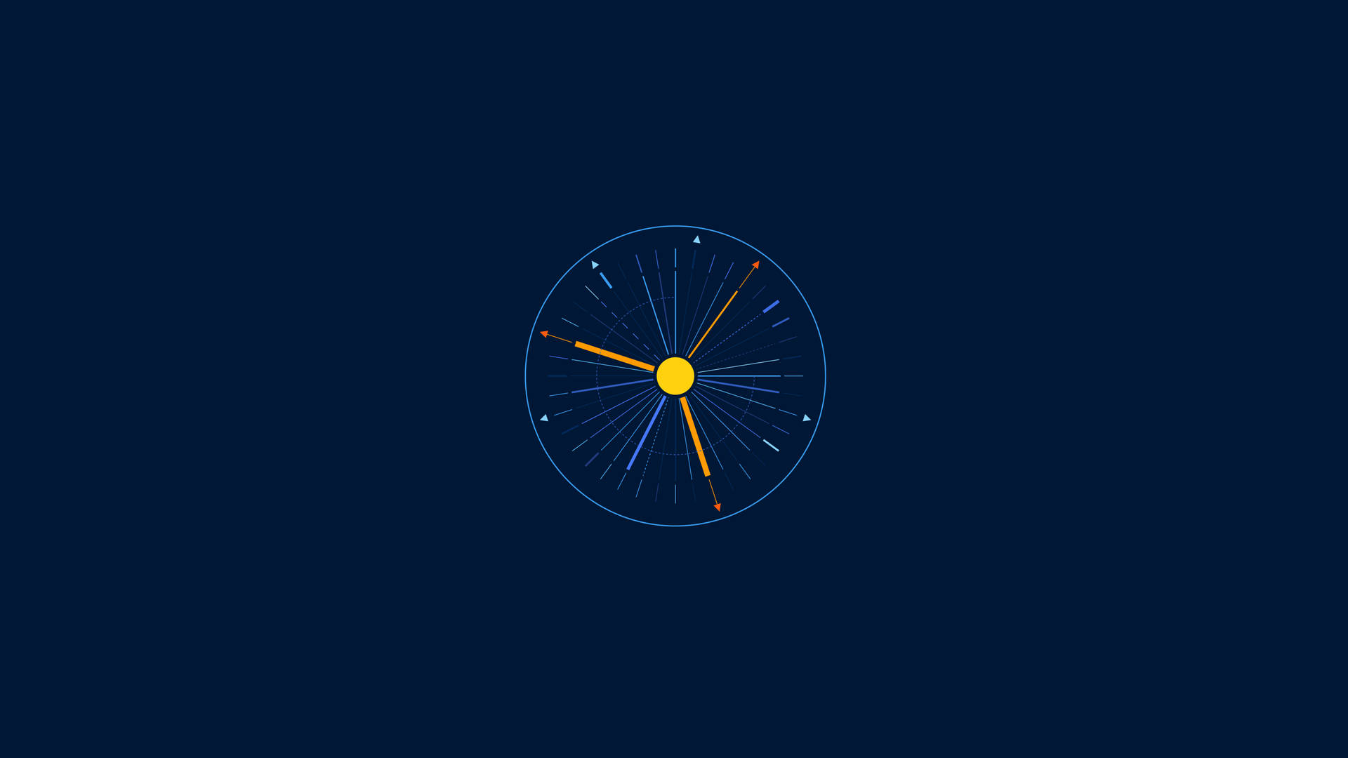 Minimalist Time Clock Background
