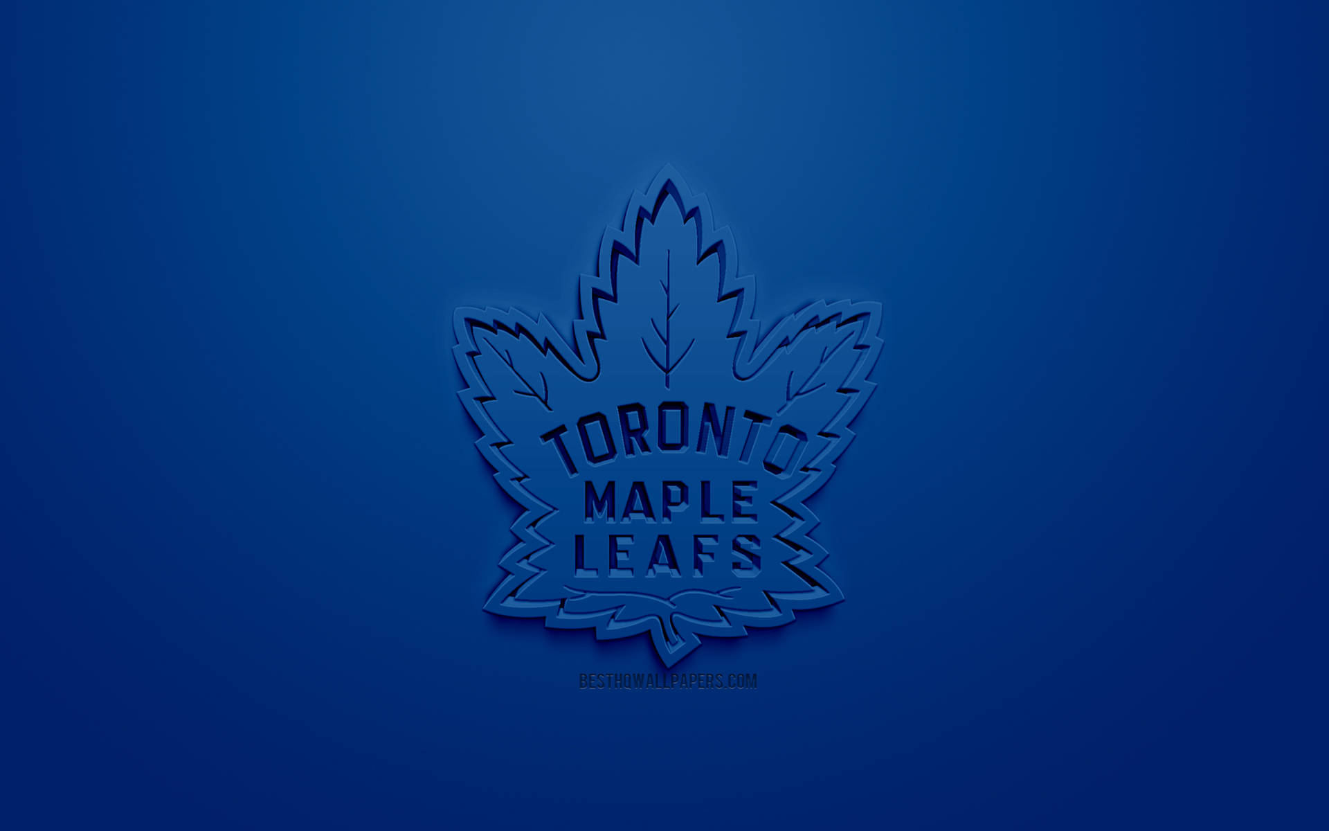Minimalist Toronto Maple Leafs Logo Background