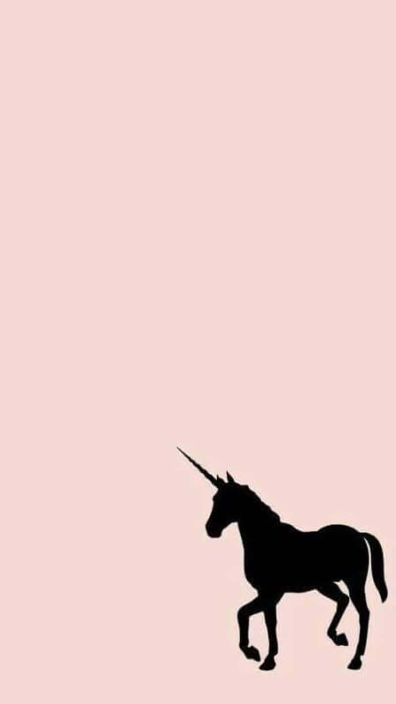 Minimalist_ Unicorn_ Silhouette_ Pink_ Background.jpg Background