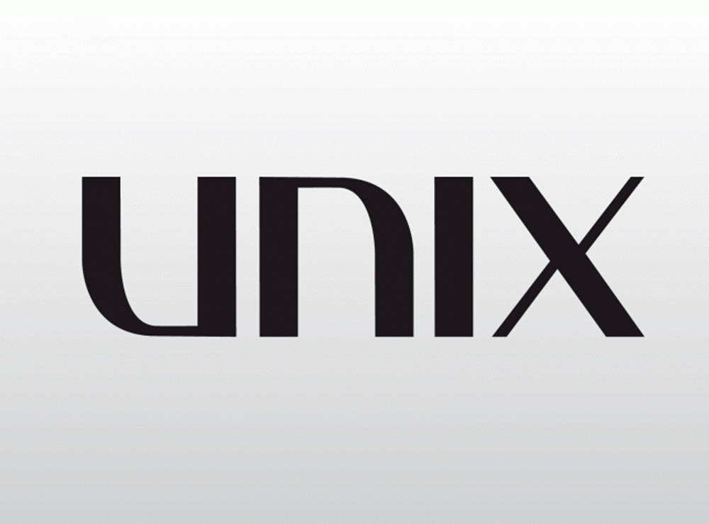 Minimalist Unix Software Logo Background