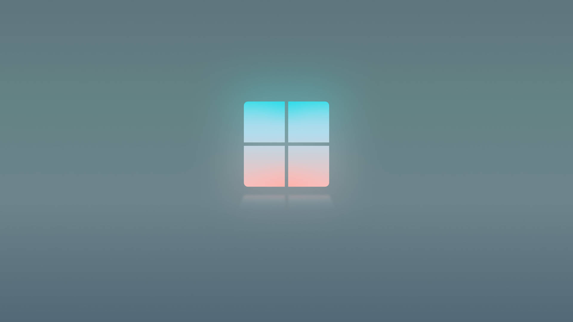 Minimalist Windows 11 Logo Background