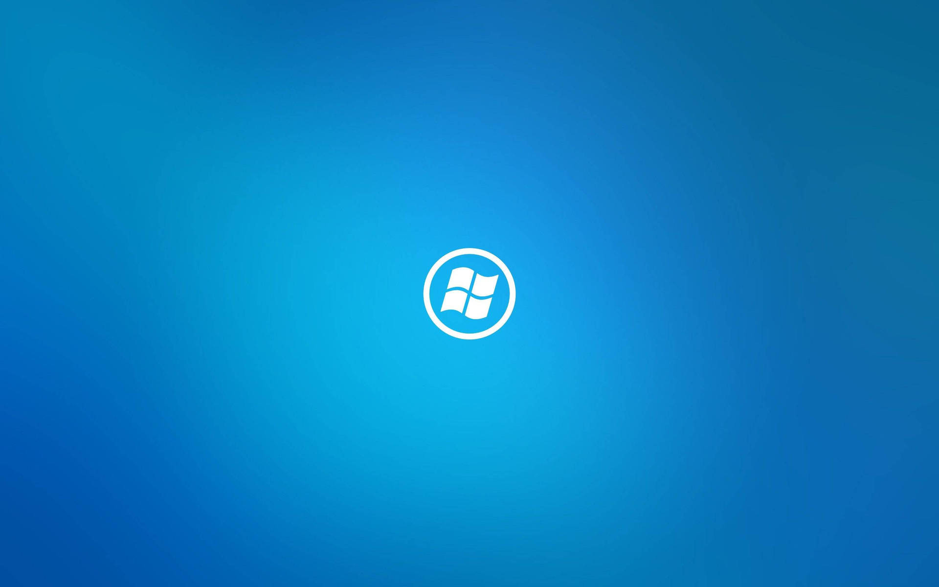Minimalist Windows Lock Screen Logo Background