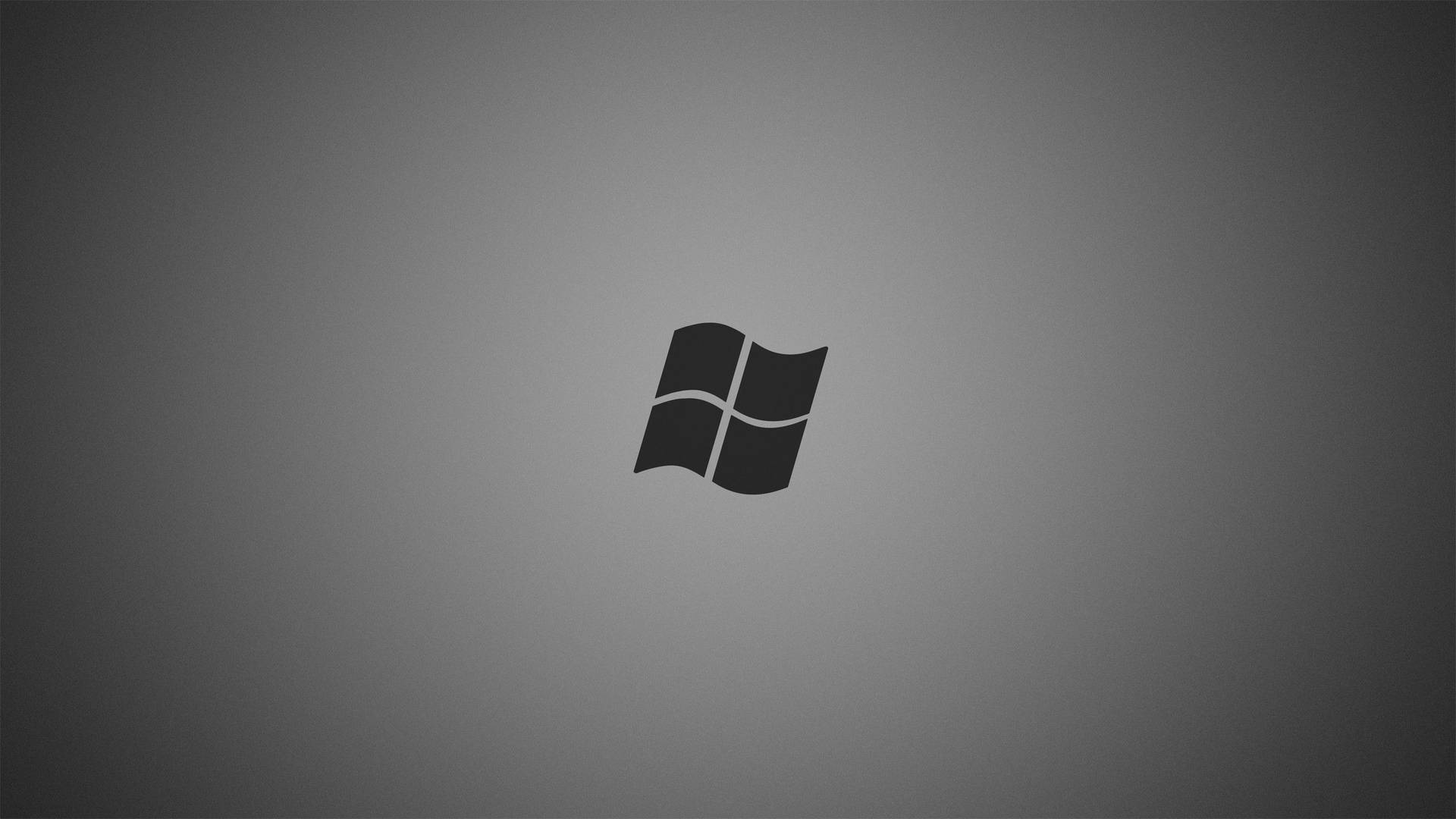Minimalistic Dark Windows Logo