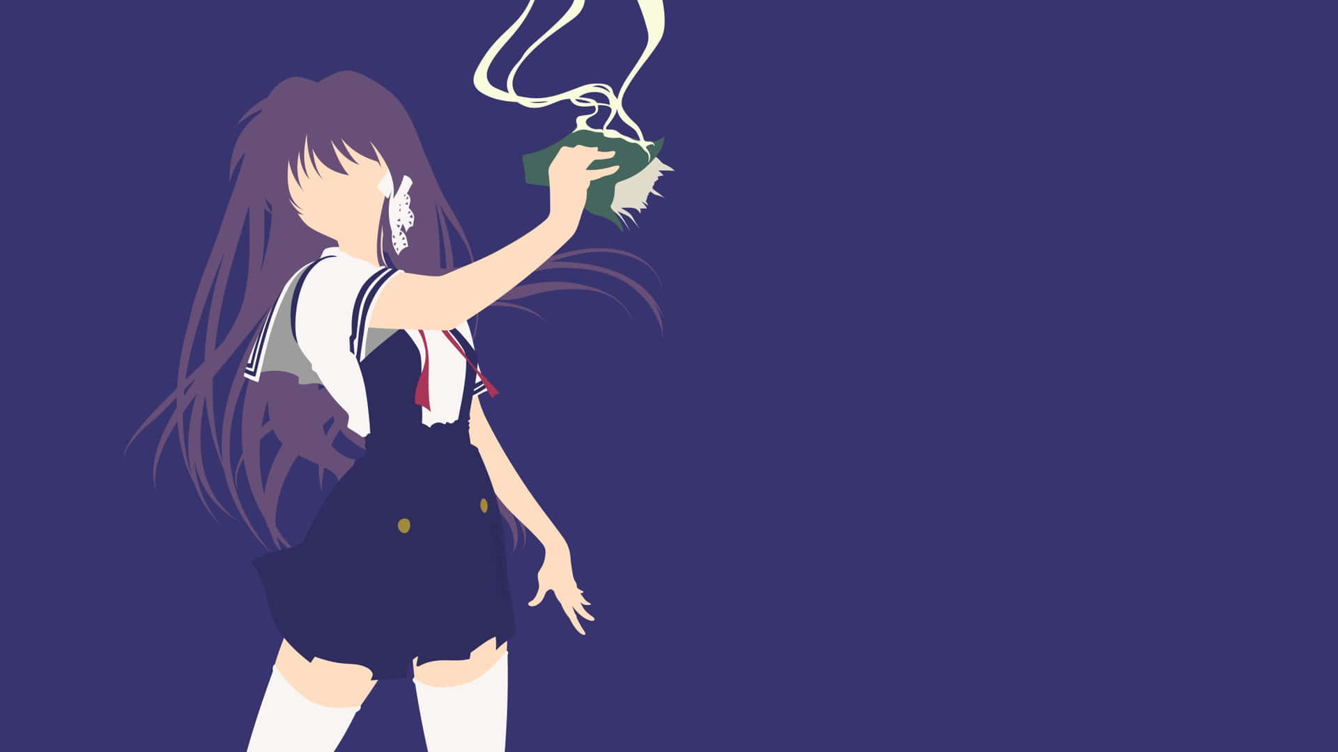 Minimalistic Kyou Fujibayashi Simple Anime