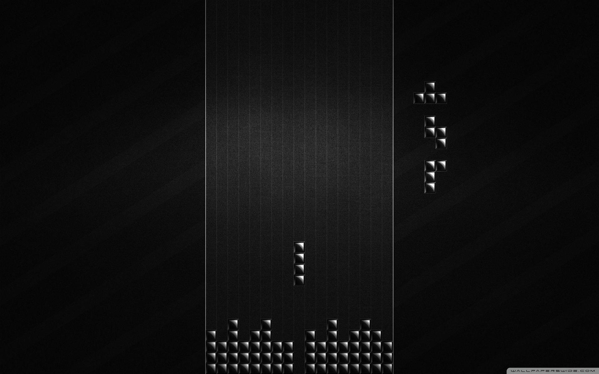 Minimalistic Tetris Game Background