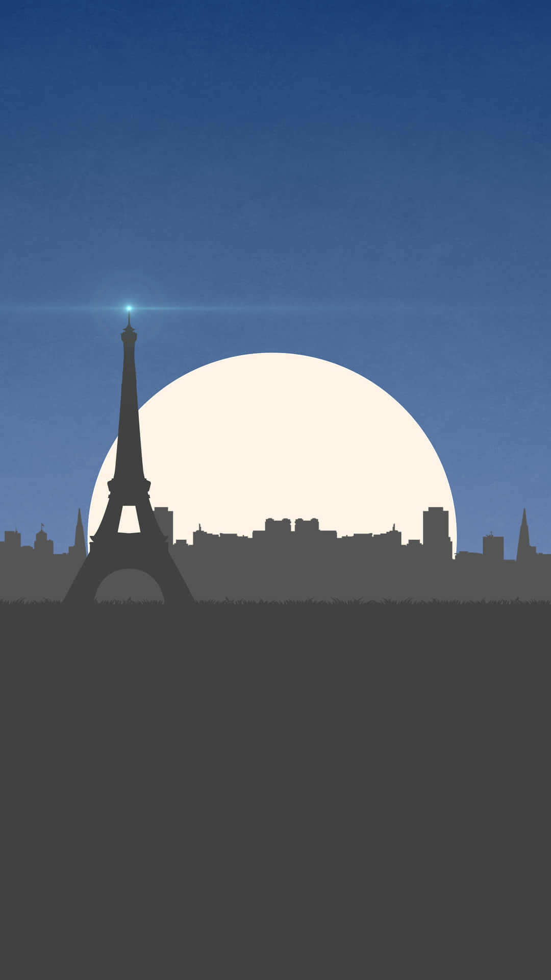 Minimum Size Of The Moon From A Distance Background