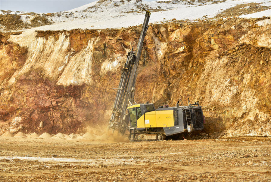 Mining Crane In The Goldmines