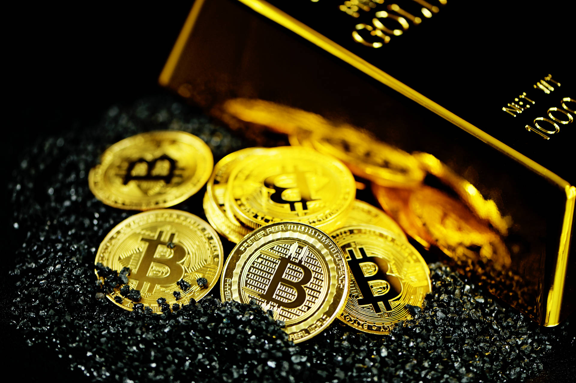 Mining For Bitcoin And Other Cryptocurrencies Background