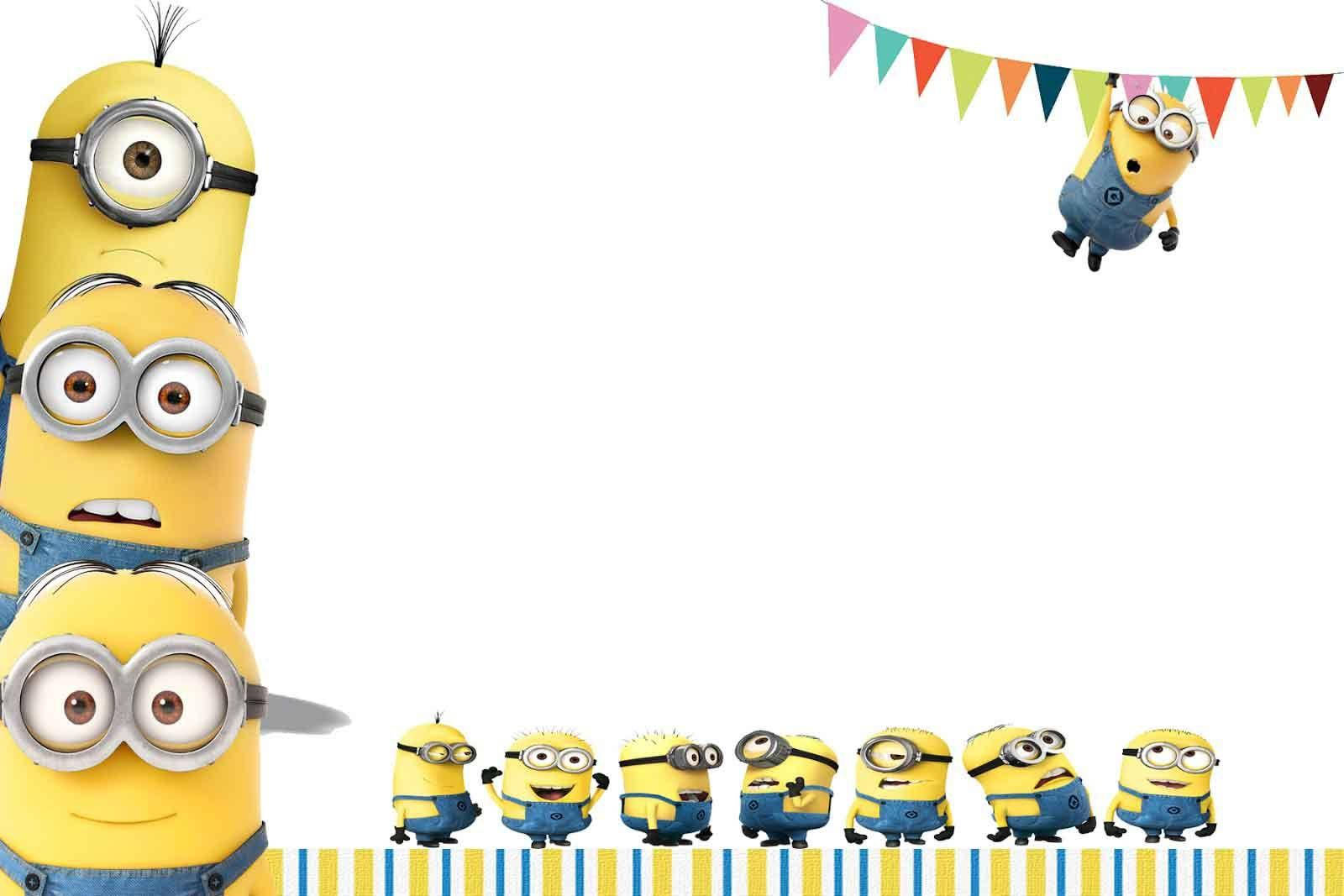 Minion Birthday Background Background