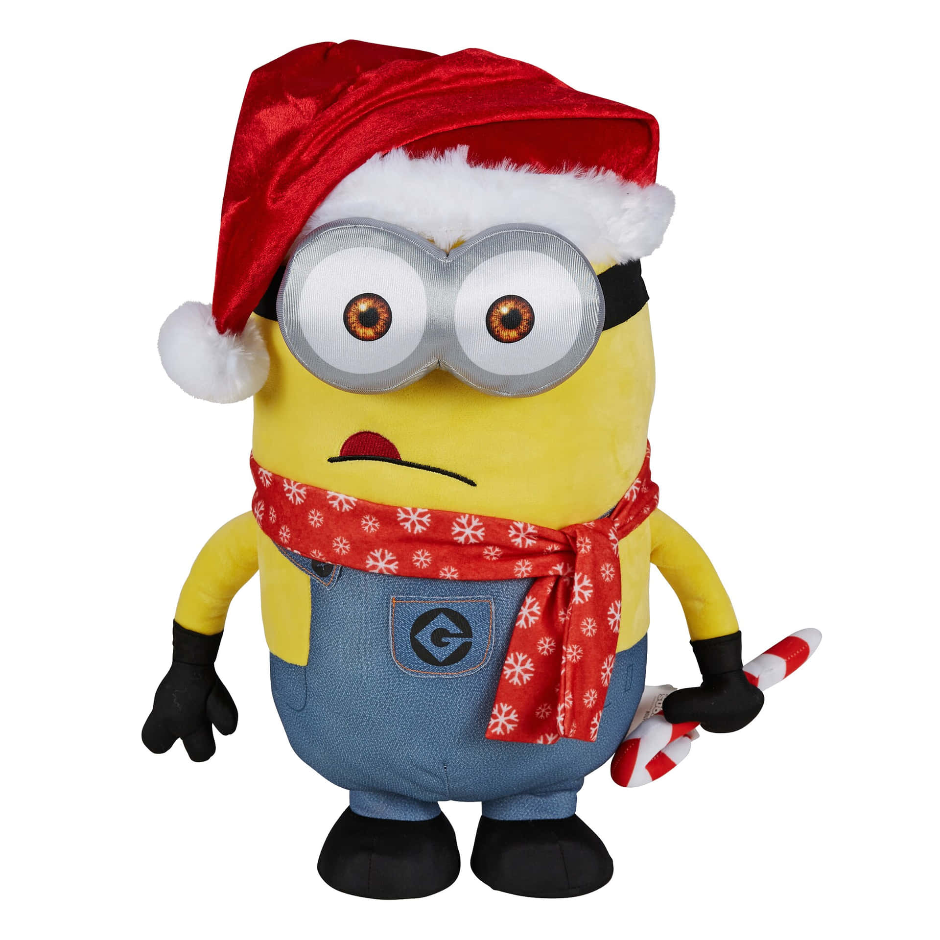 Minion Christmas Costume Plush Toy Background