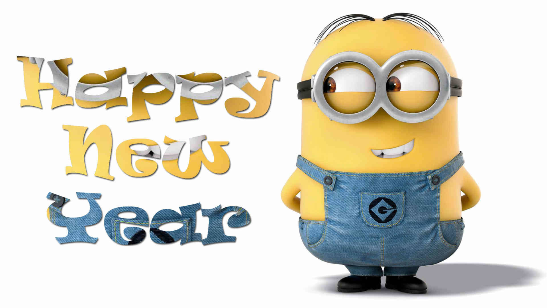 Minion Happy New Year Background