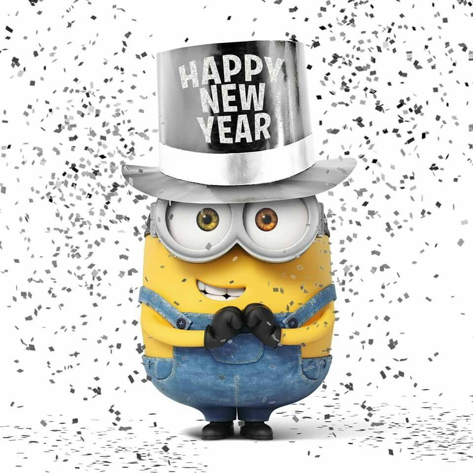 Minion Happy New Year Top Hat
