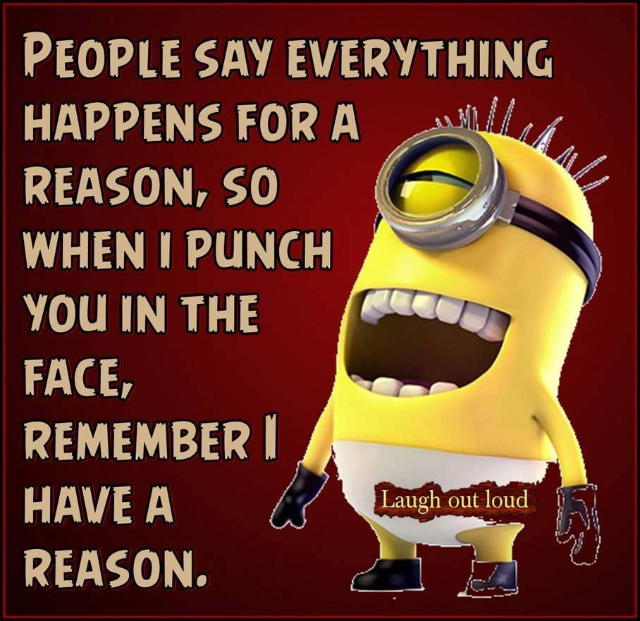 Minion Meme Everything Happens For A Reason Background