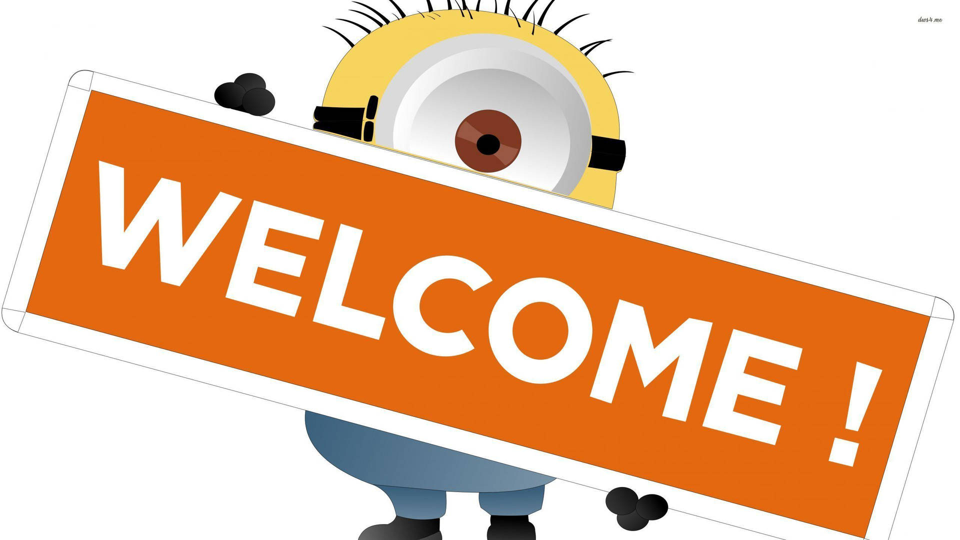 Minion Welcome Signage