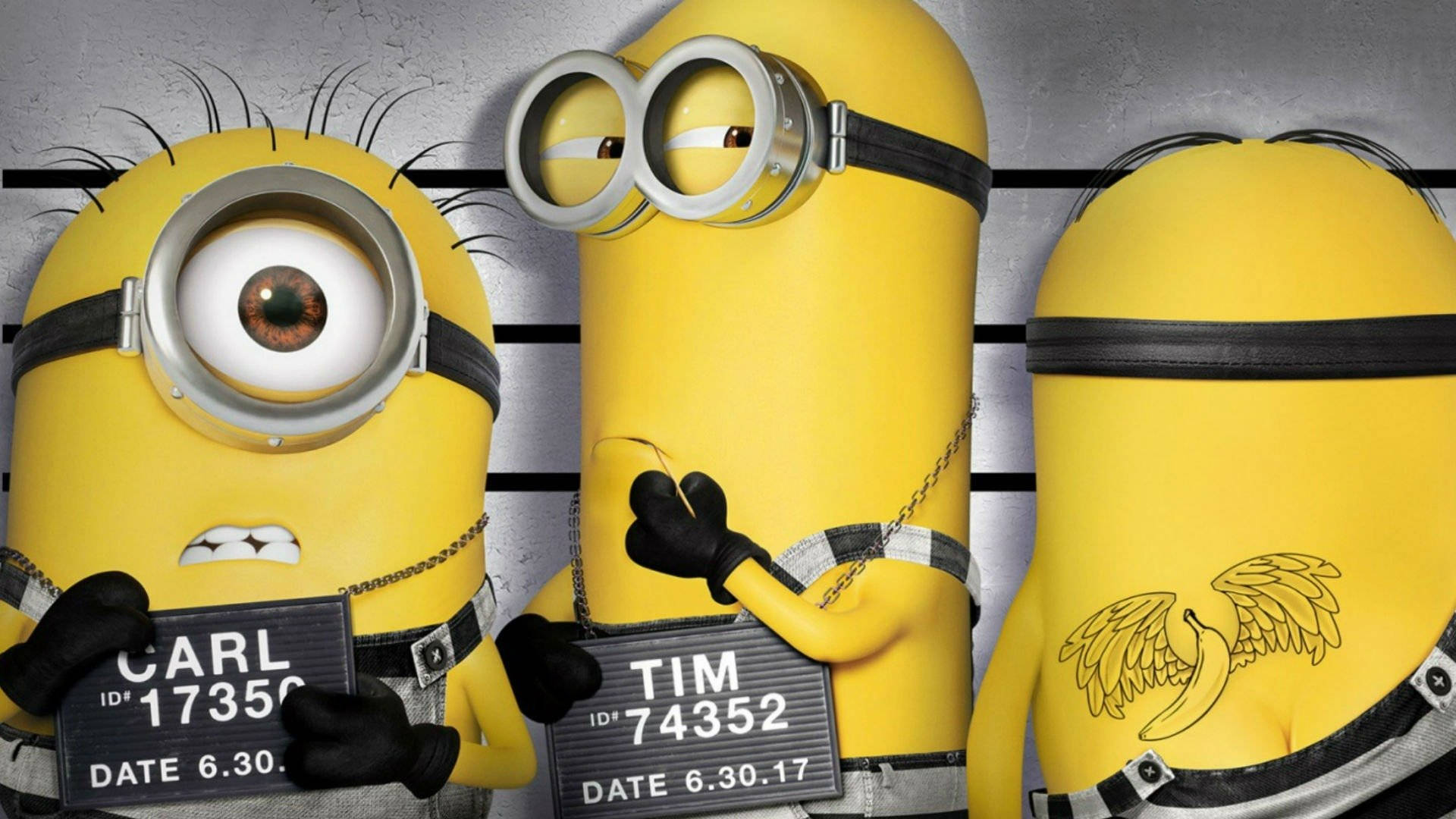 Minions As Inmates Despicable Me 3 Background