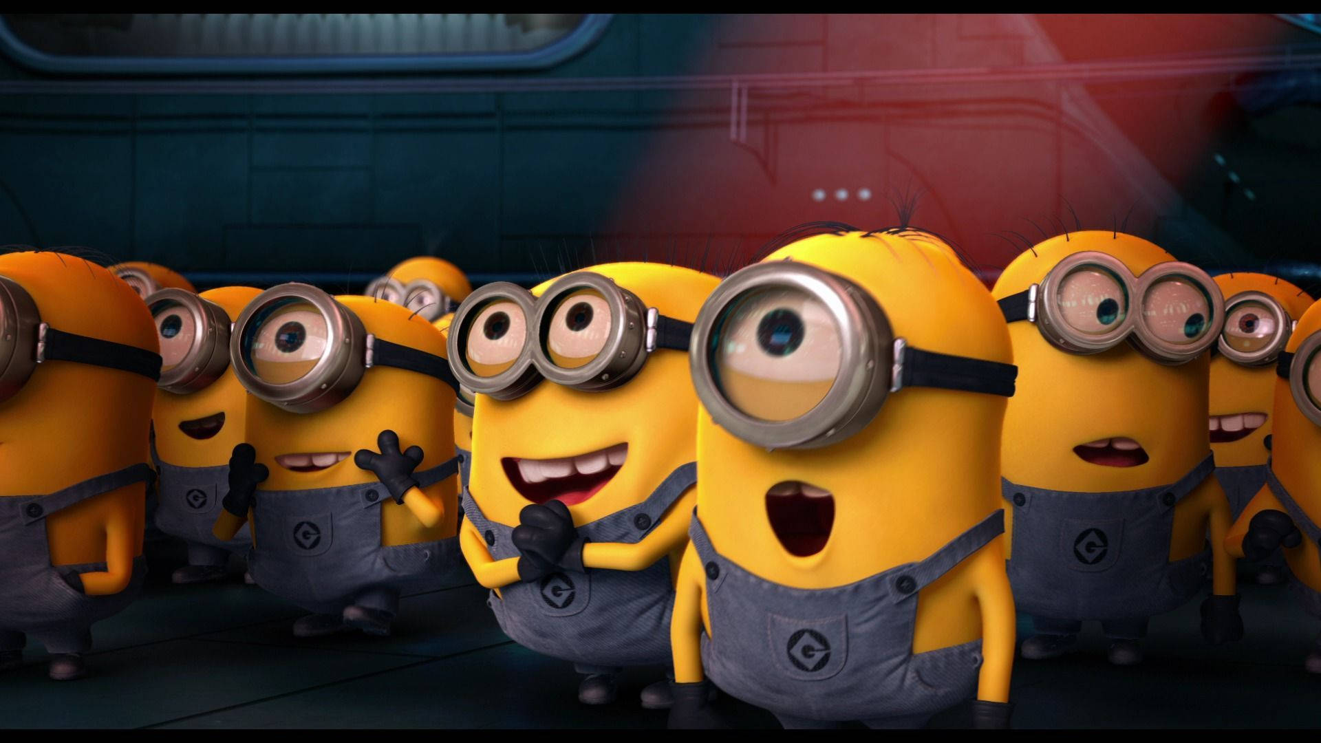 Minions Cute Reactions Despicable Me 2 Background