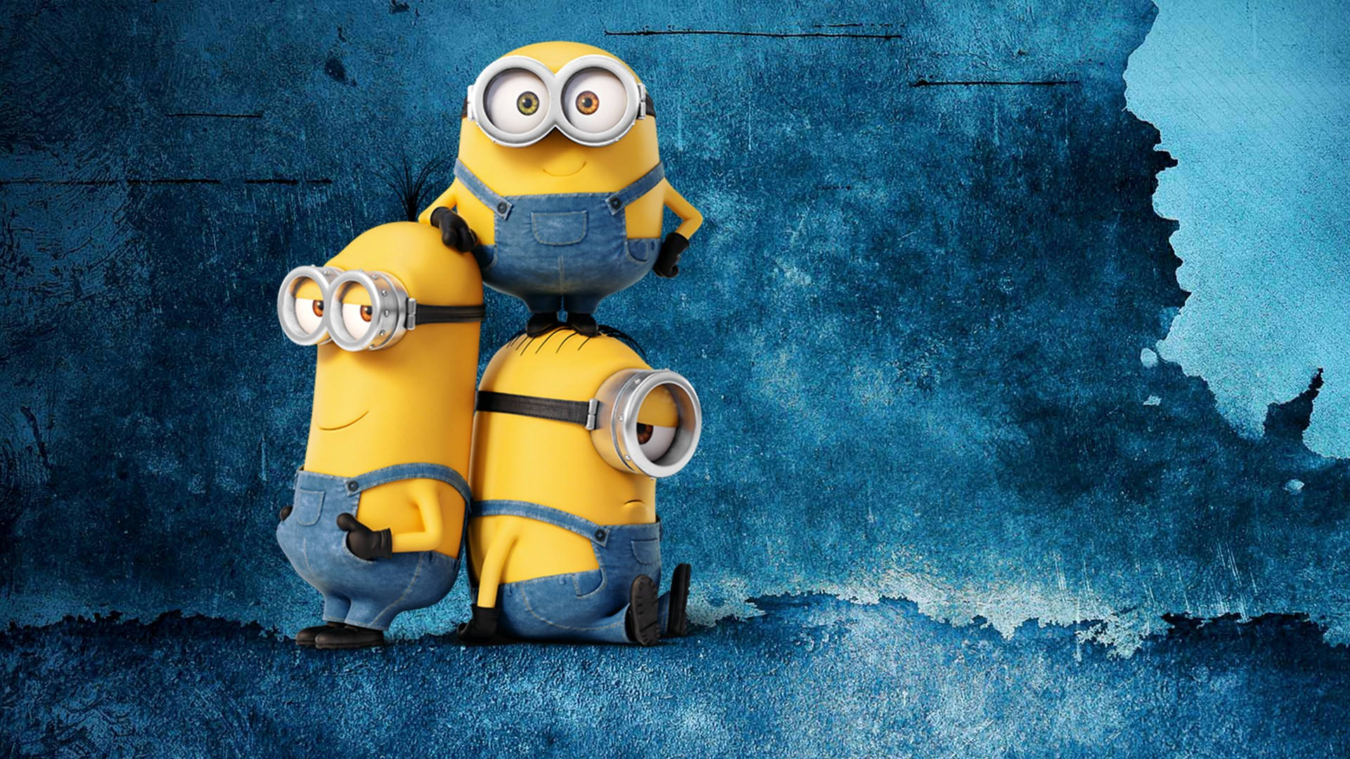 Minions Post Together Background