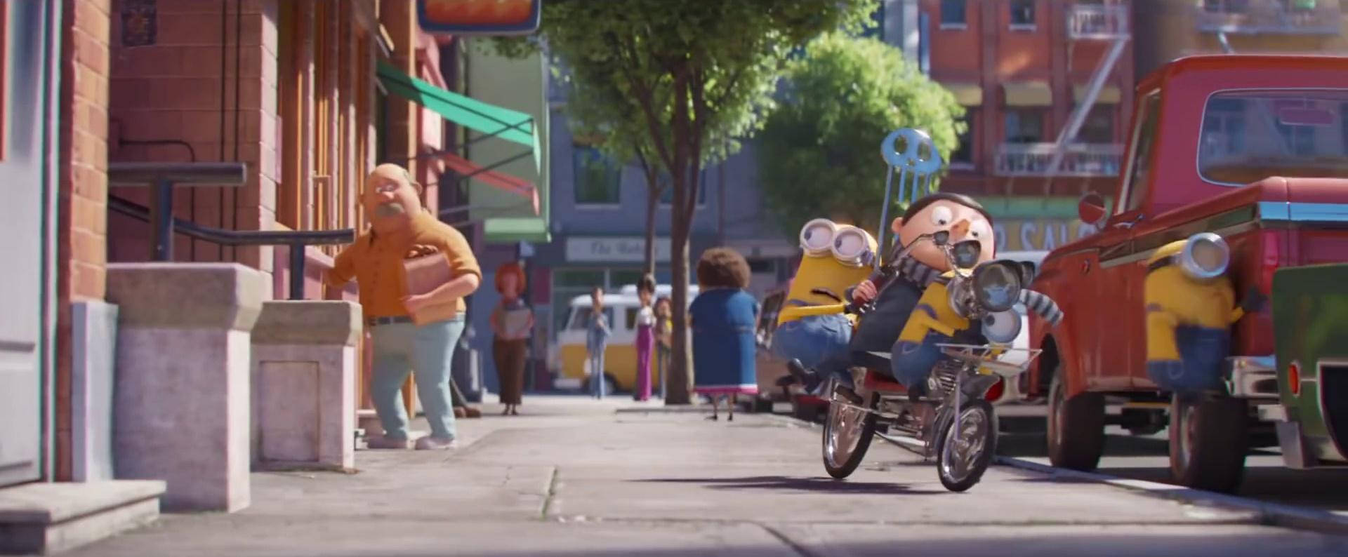 Minions The Rise Of Gru Bicycle Background