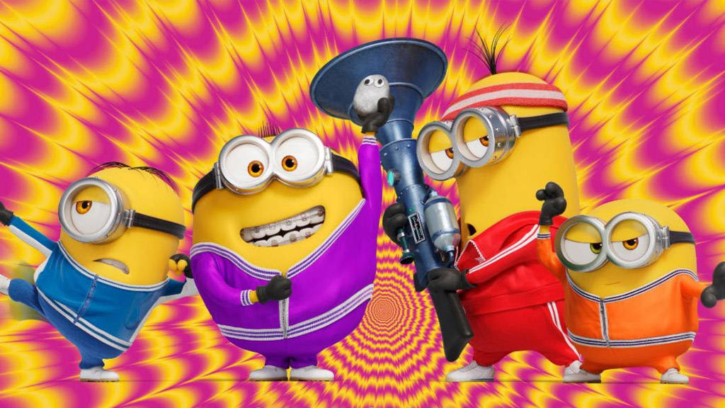 Minions The Rise Of Gru Colorful Background
