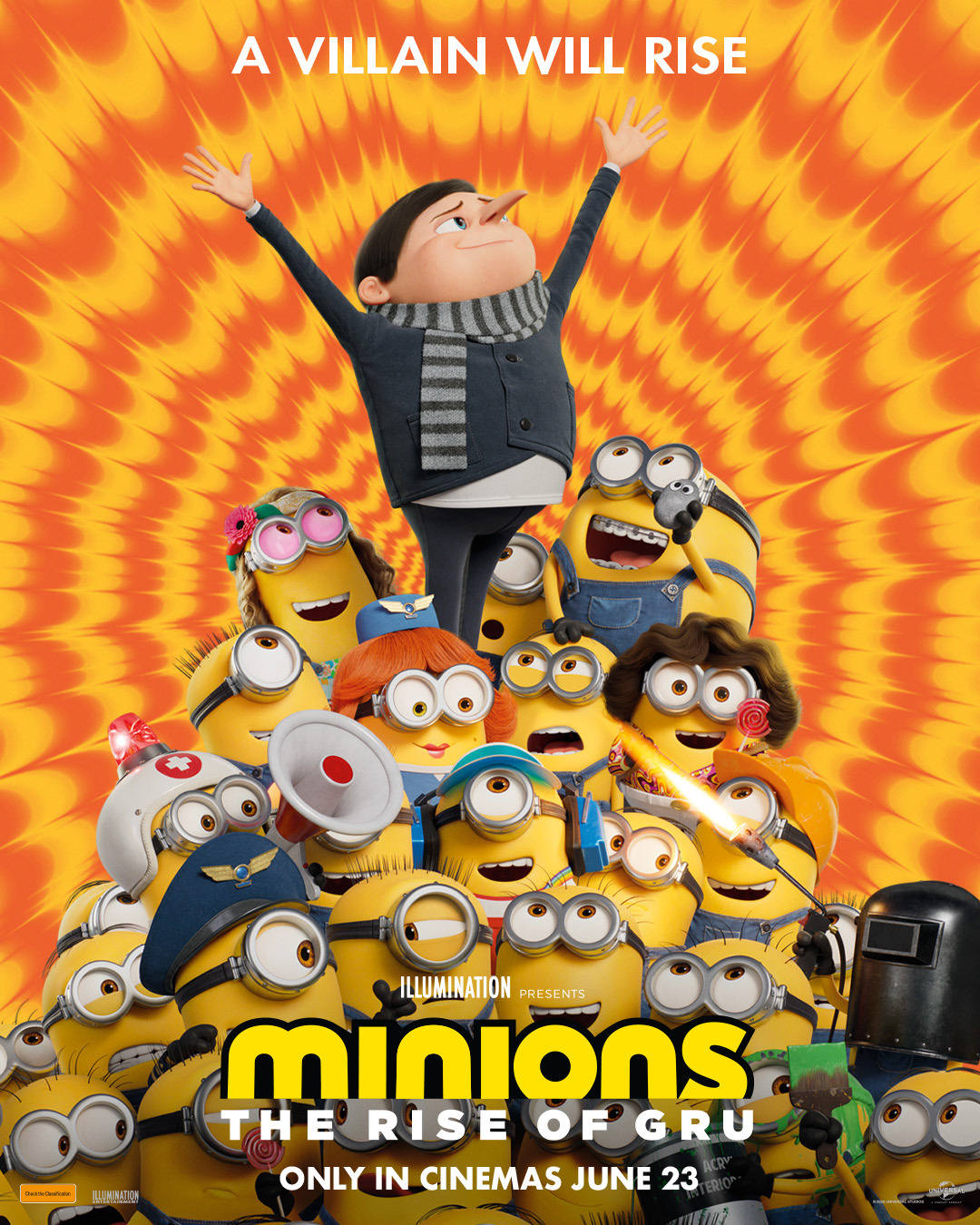 Minions The Rise Of Gru Costumes Background