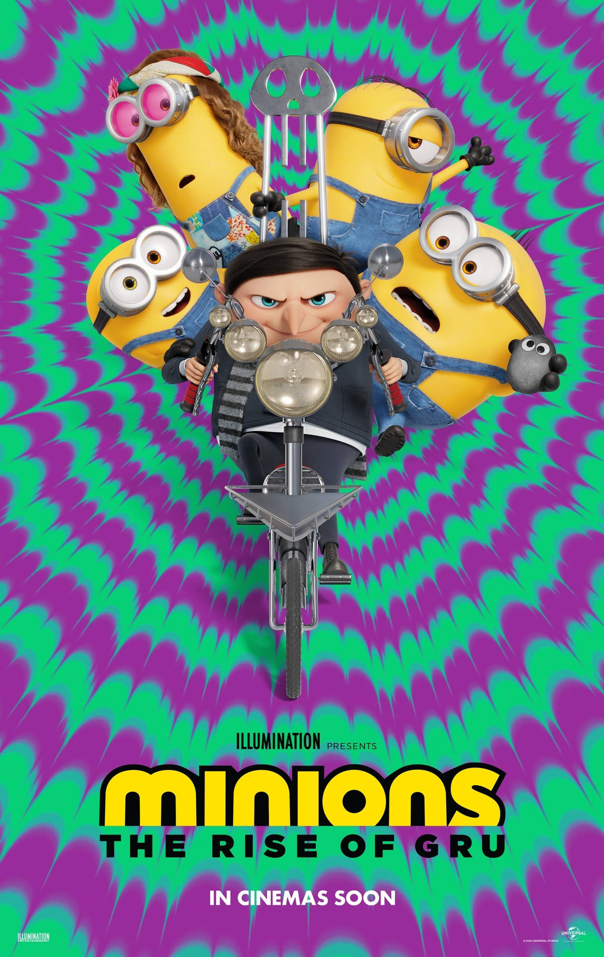 Minions The Rise Of Gru Driving Background