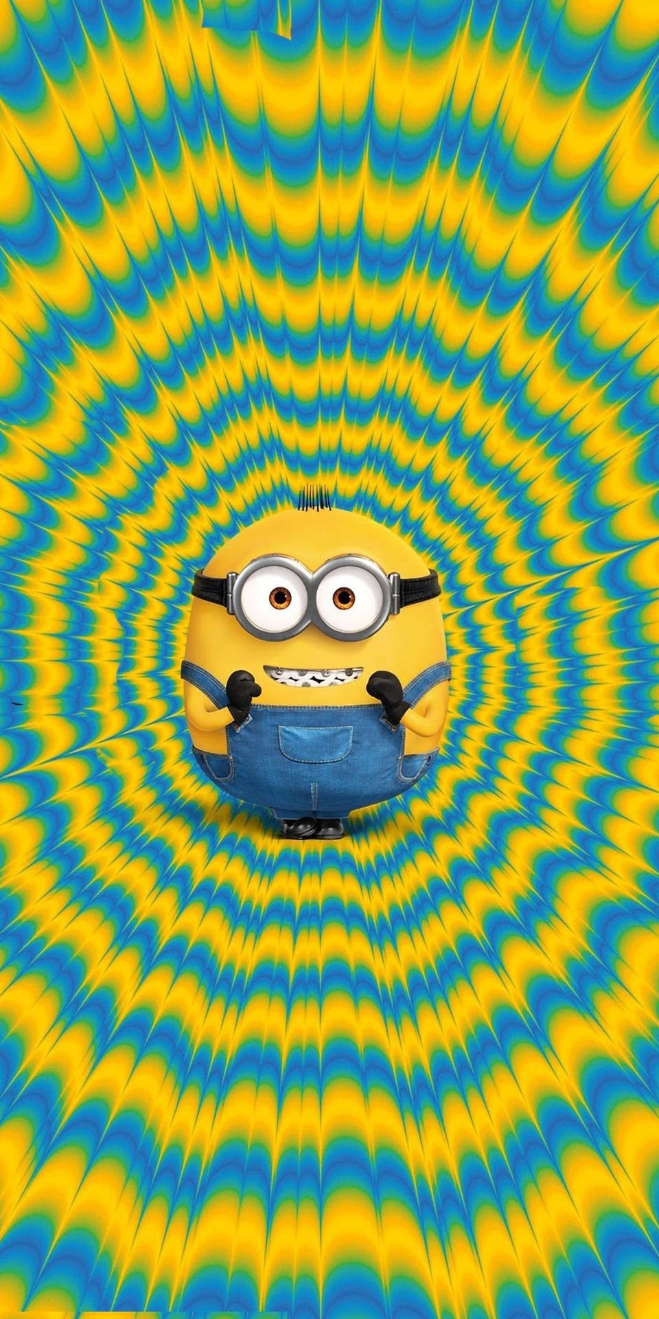 Minions The Rise Of Gru Psychedelic Retro Background