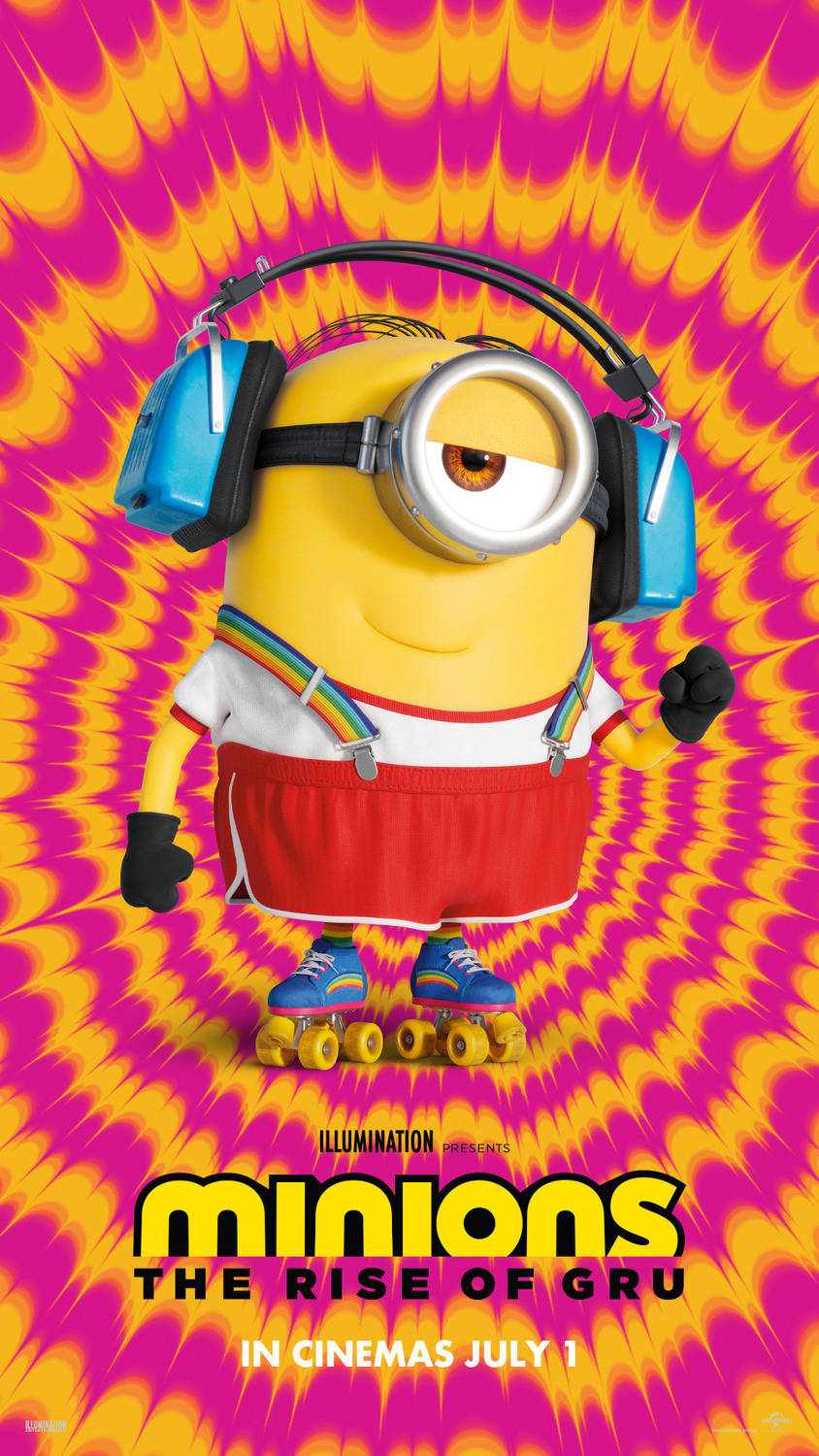 Minions The Rise Of Gru Skates Background