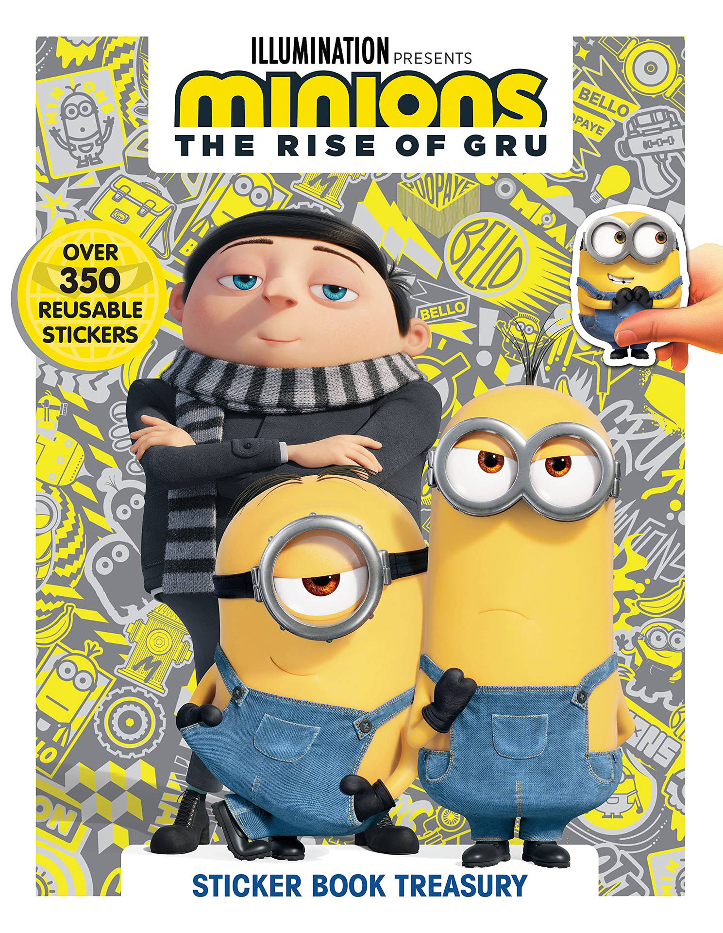 Minions The Rise Of Gru Stickers Background