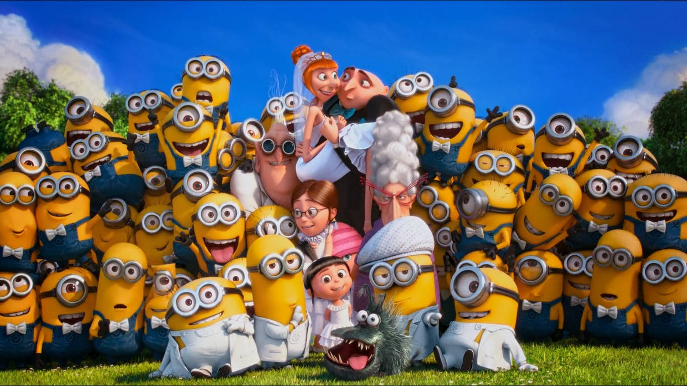 Minions Wedding Picture Background