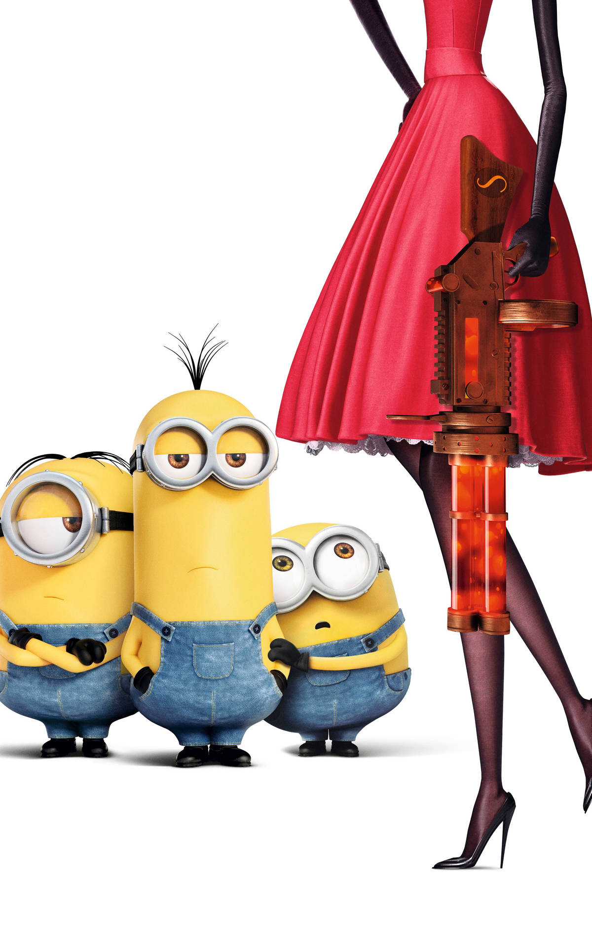Minions With Scarlet Overkill Background
