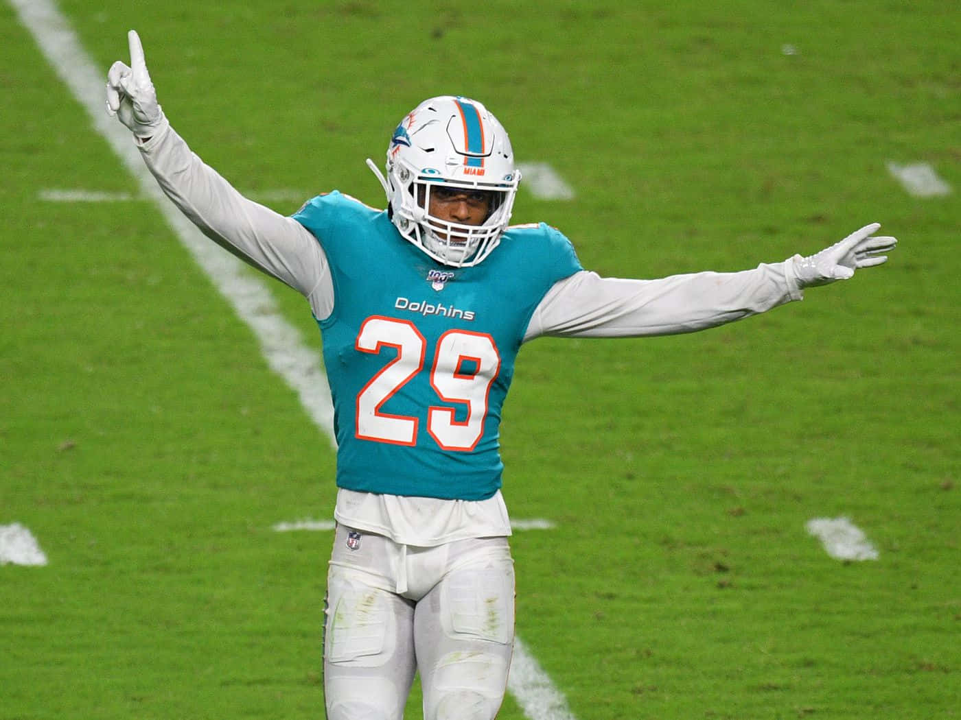 Minkah Fitzpatrick Miami Dolphins Player Background