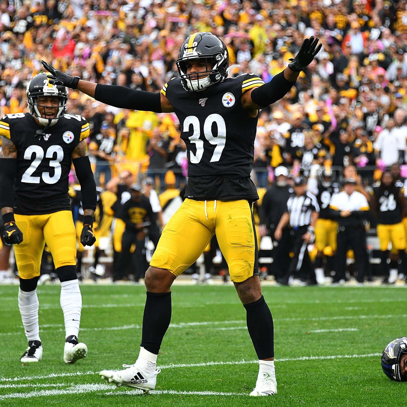 Minkah Fitzpatrick Nfl Pittsburgh Steelers American Football Background