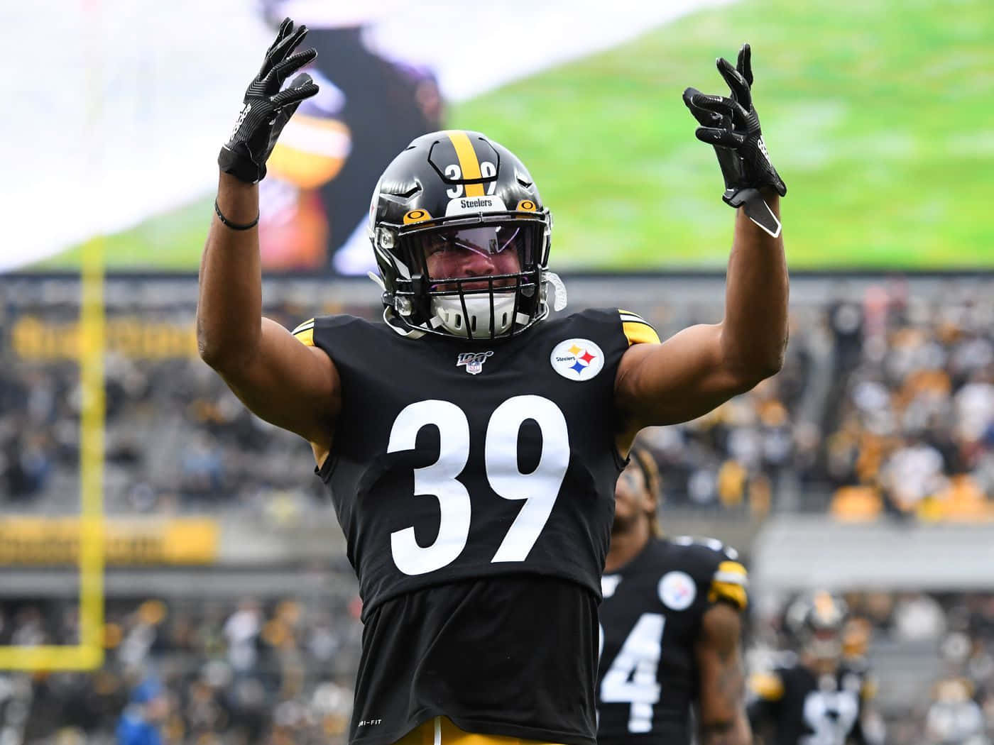 Minkah Fitzpatrick Safety Nfl Pittsburgh Steelers Background