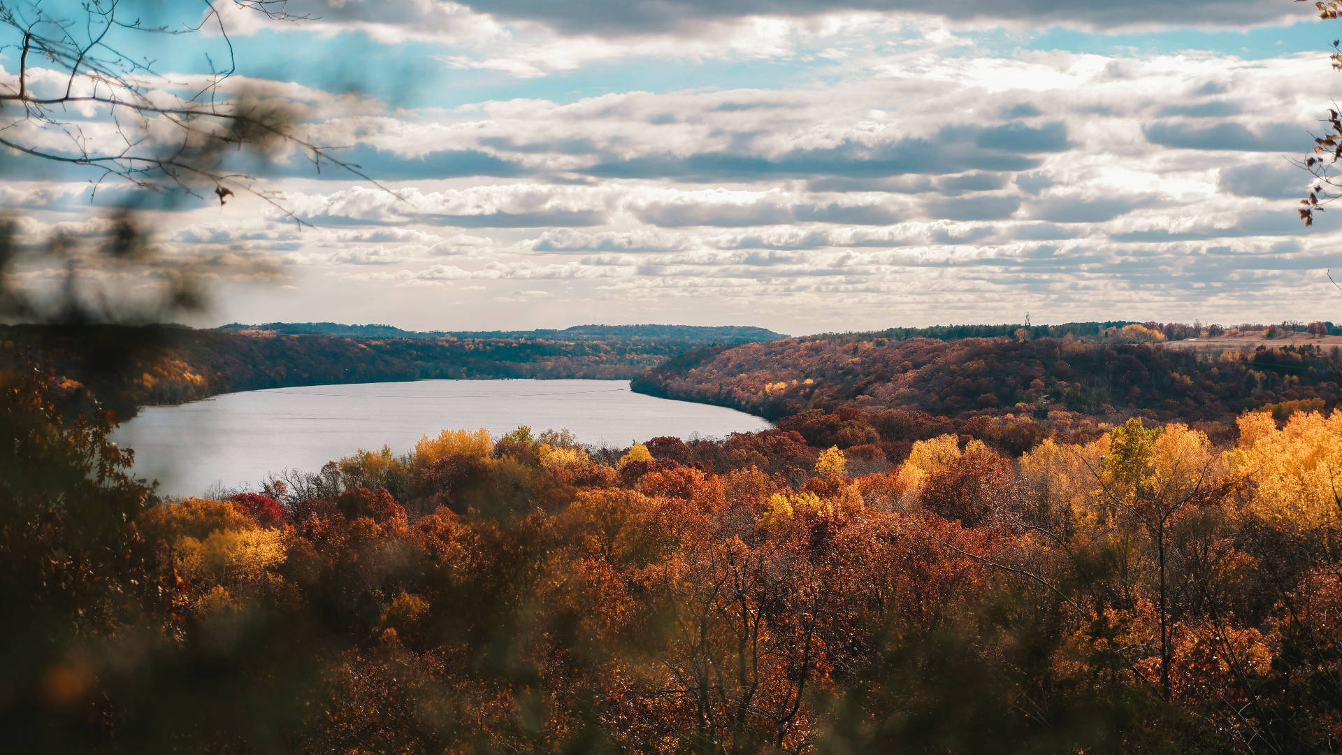 Minnesota State Lake Background