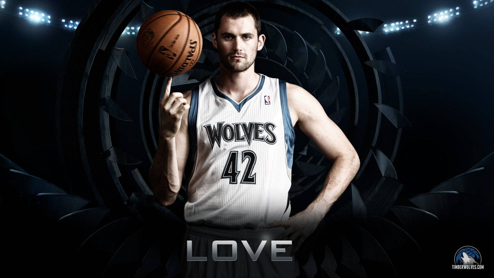 Minnesota Timberwolves Kevin Love Cover Background
